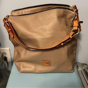Dooney & Bourke Beige Shoulder Bag